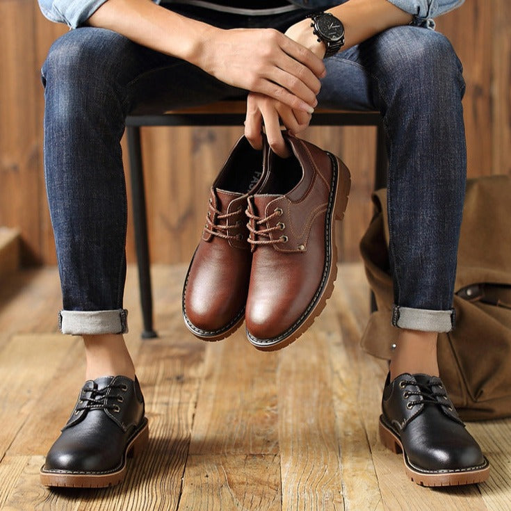 Men's Leather Hiking Boots