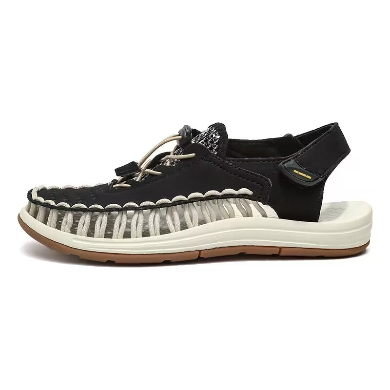 Men's Summer Woven Lace-up Sandals