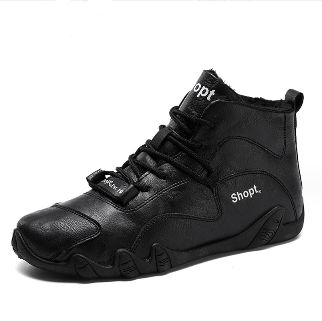 Tiosebon Men's Fashion Casual Boots-Black