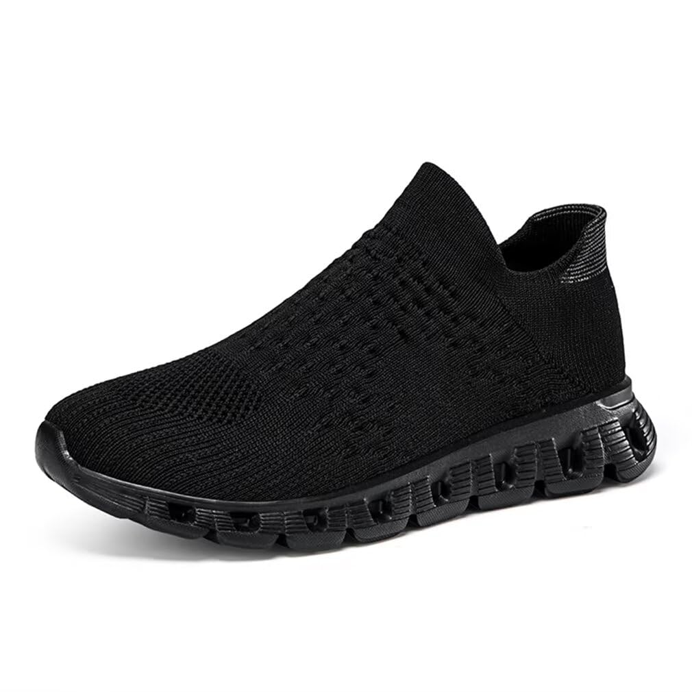 Tiosebon  Unisex Mesh Breathable  Casual Non Slip Flat Sports Sneakers