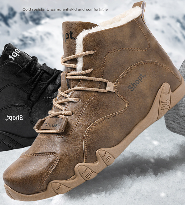 Tiosebon Men's Fashion Casual Boots-Khaki