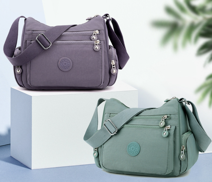 Nylon Waterproof Lightweight  Messenger Bag