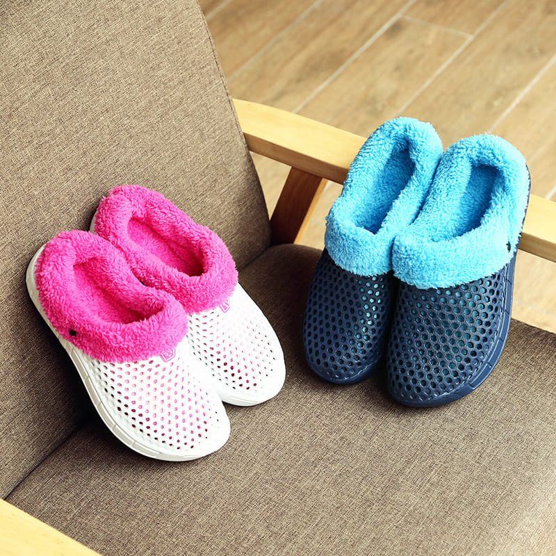 Tiosebon Unisex  Winter Fuzzy Slippers