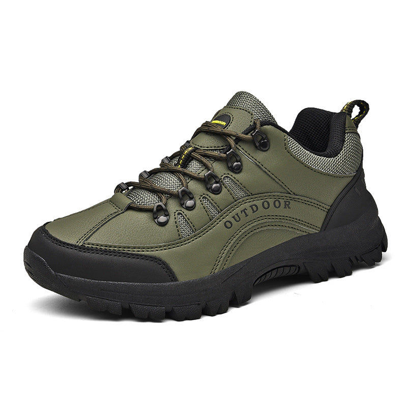 Tiosebon Men's Outdoor Hiking  Shoes-Green