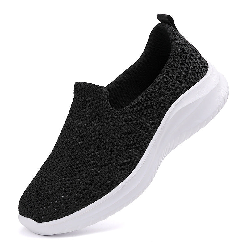 Tiosebon Travel Comfort Walking Shoes-Black