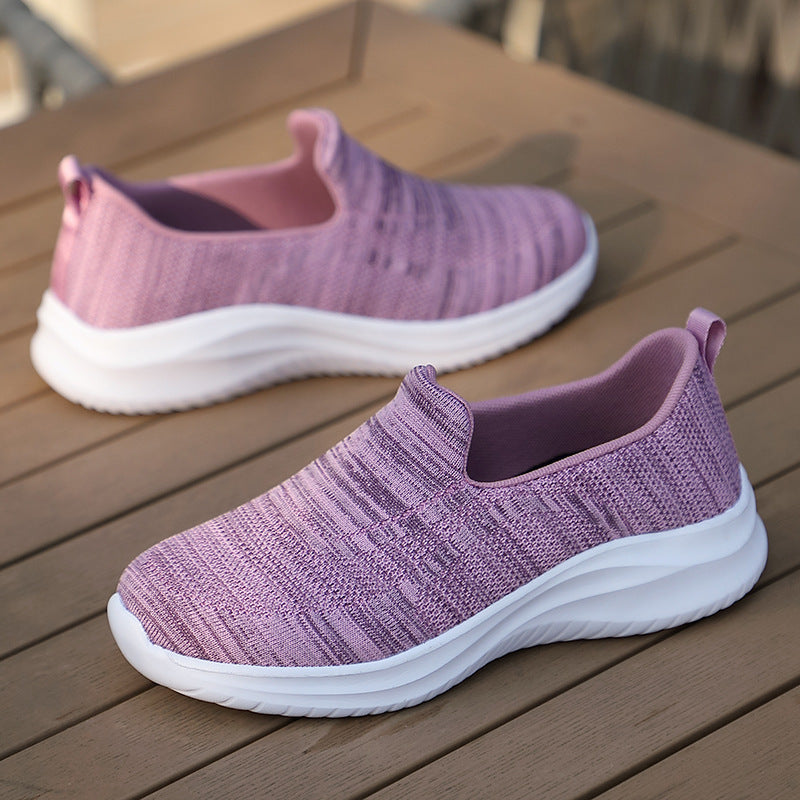 Tiosebon Travel Comfort Walking Shoes-Pink