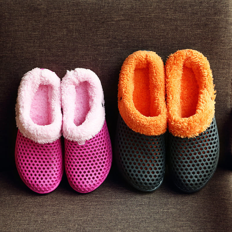 Tiosebon Unisex  Winter Fuzzy Slippers