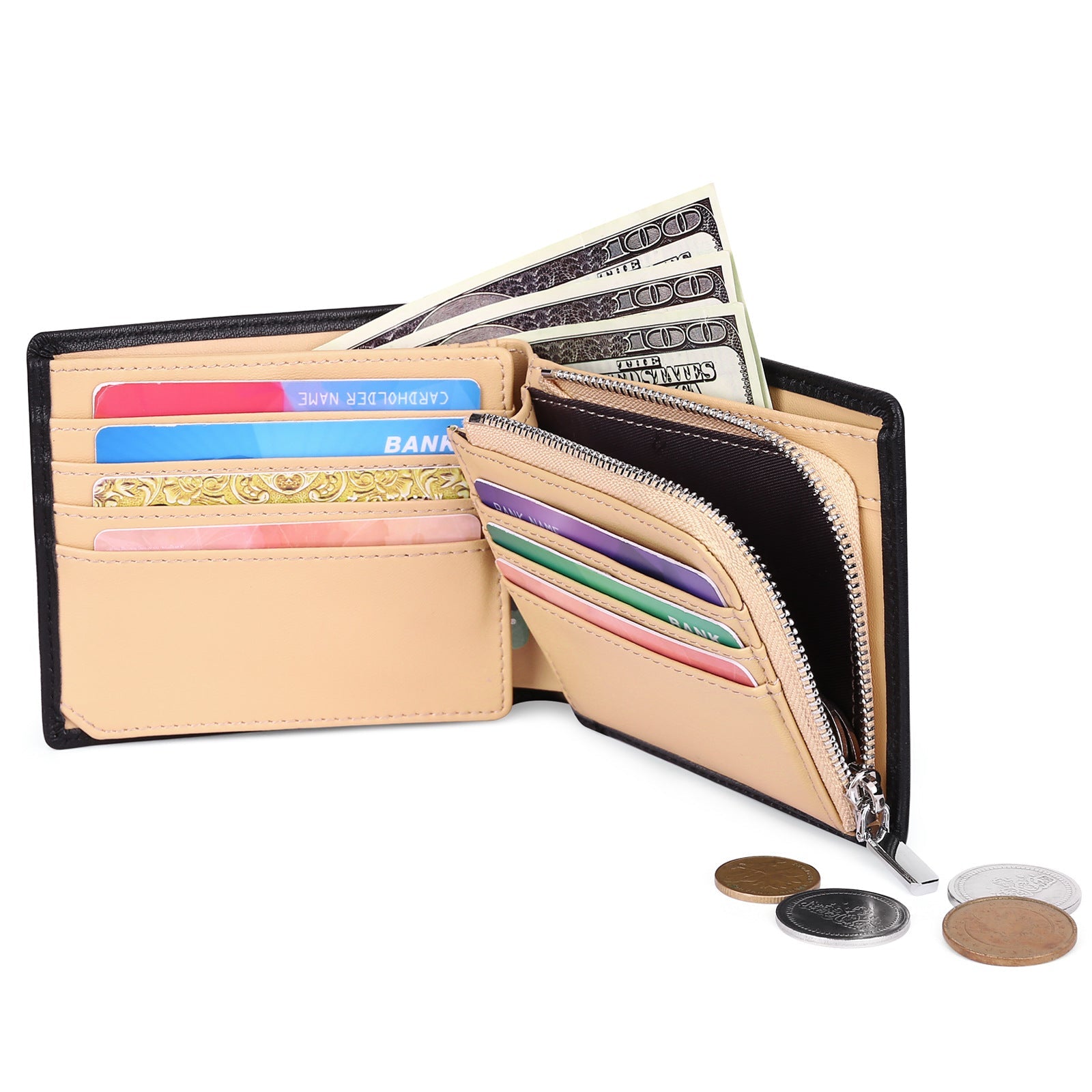 Men's Leather Money Clip