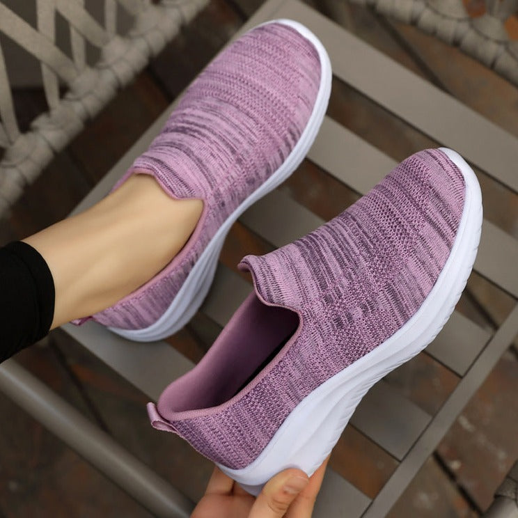 Tiosebon Travel Comfort Walking Shoes-Pink