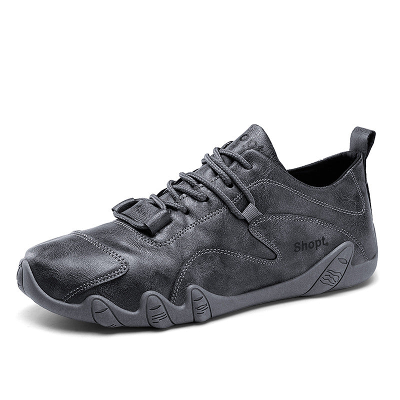 Tiosebon Men's Fashion Casual Boots-Gray