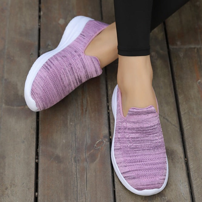Tiosebon Travel Comfort Walking Shoes-Pink