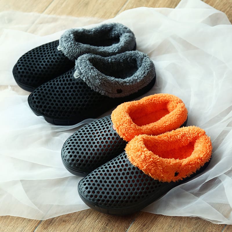Tiosebon Unisex  Winter Fuzzy Slippers
