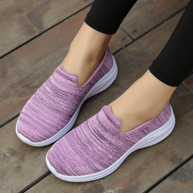 Tiosebon Travel Comfort Walking Shoes-Pink