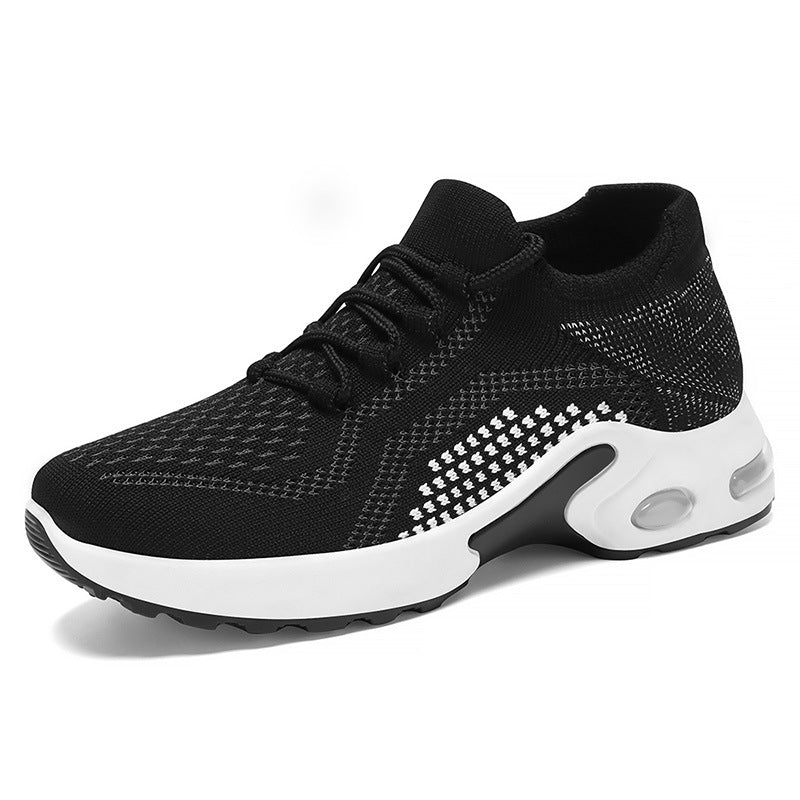 Tiosebon Flying Woven Breathable Casual  Air Cushion Snecker
