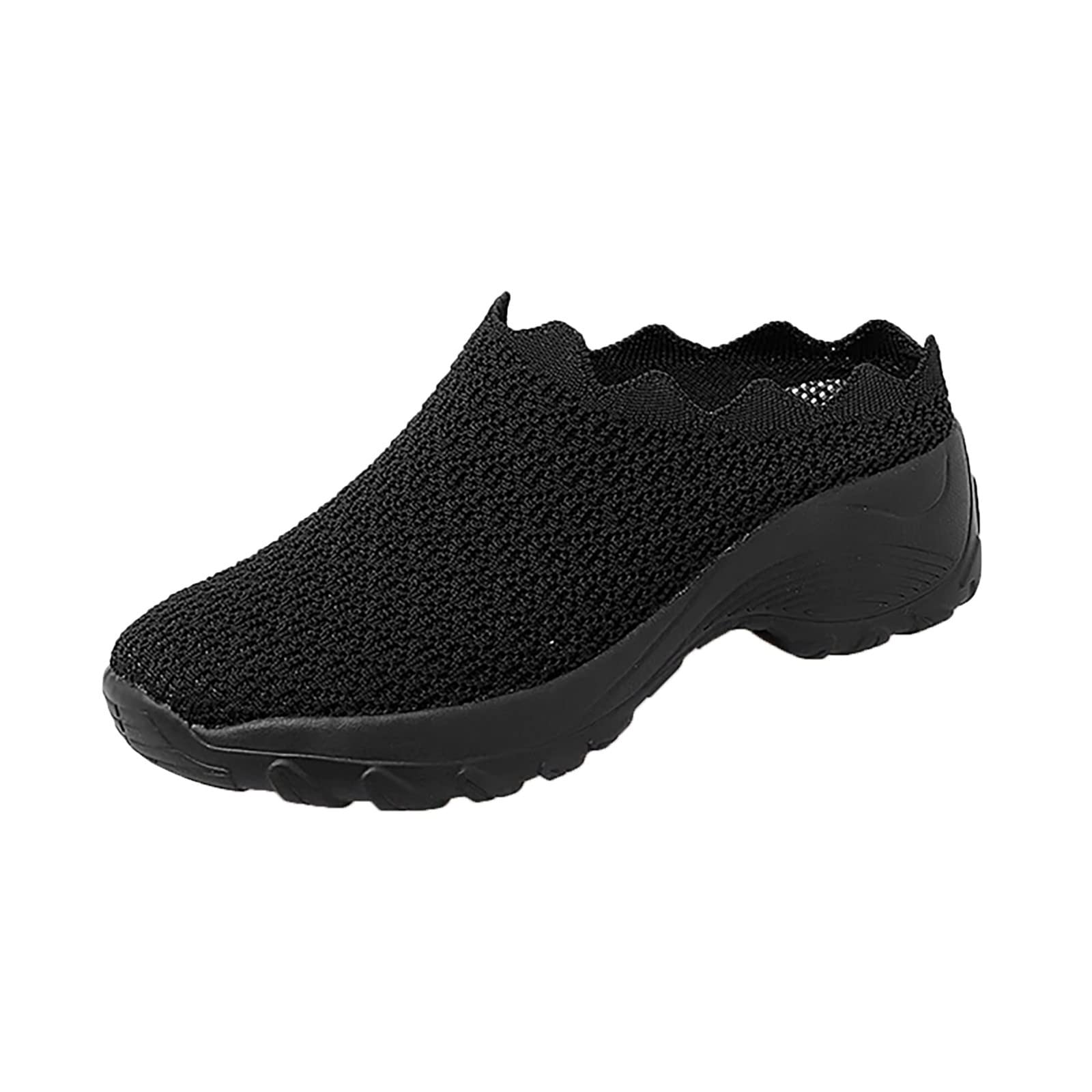 Tiosebon Womens Walking Shoes Slip-On Casual Loafers