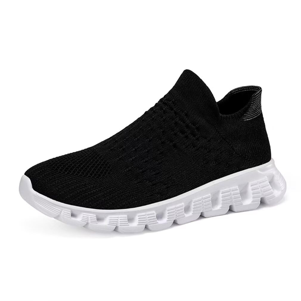 Tiosebon  Unisex Mesh Breathable  Casual Non Slip Flat Sports Sneakers