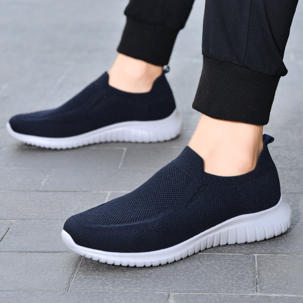 Tiosebon Men's Slip On Breathable Walking Shoes