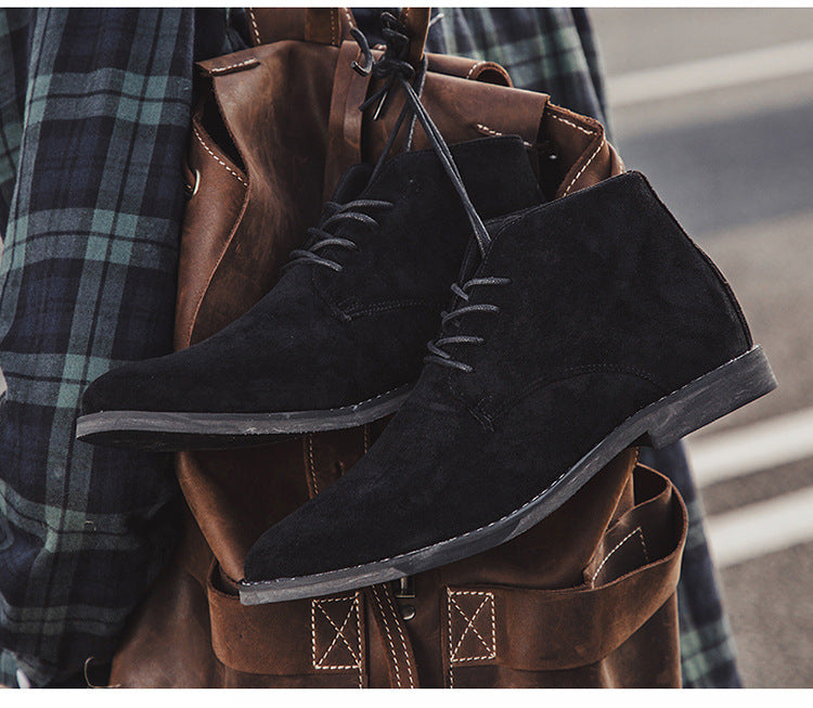 Classic Martin Desert Boot Black-High
