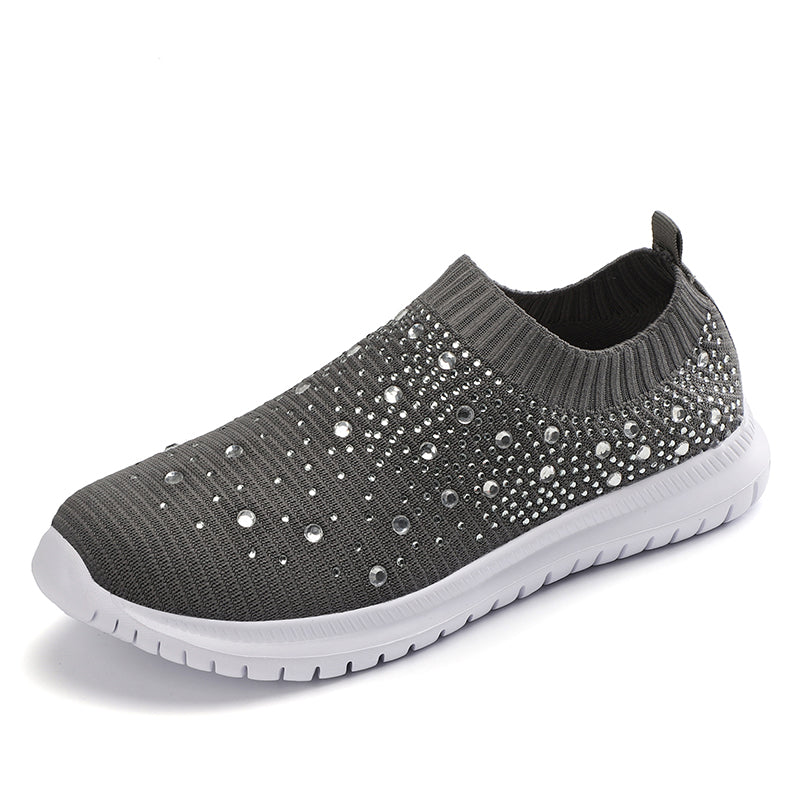 Women's Rhinestone Slip-on Shoes