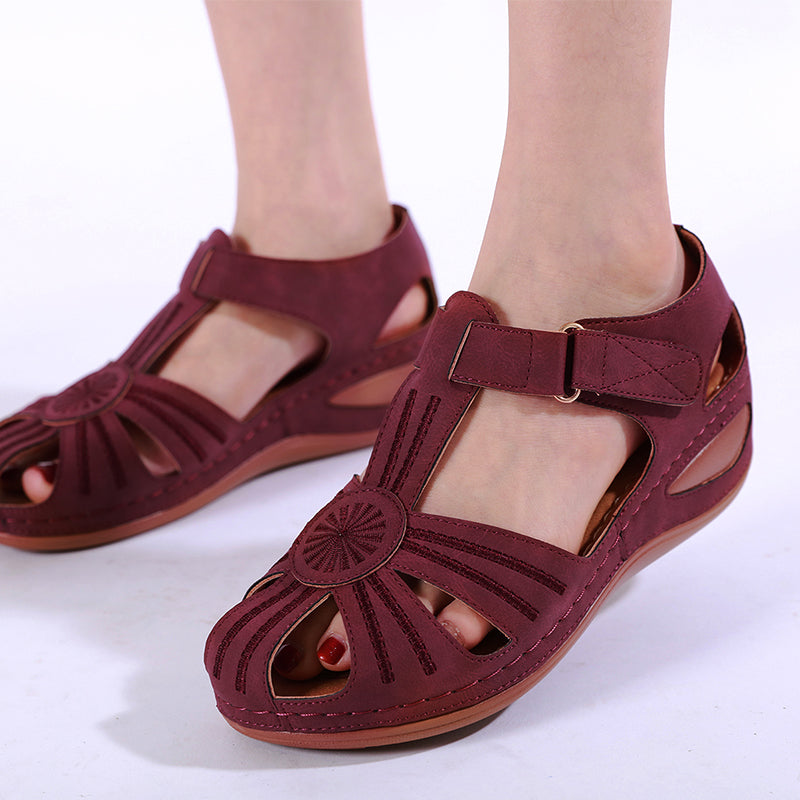 Women's Splicing Casual Sandals-SIKETU