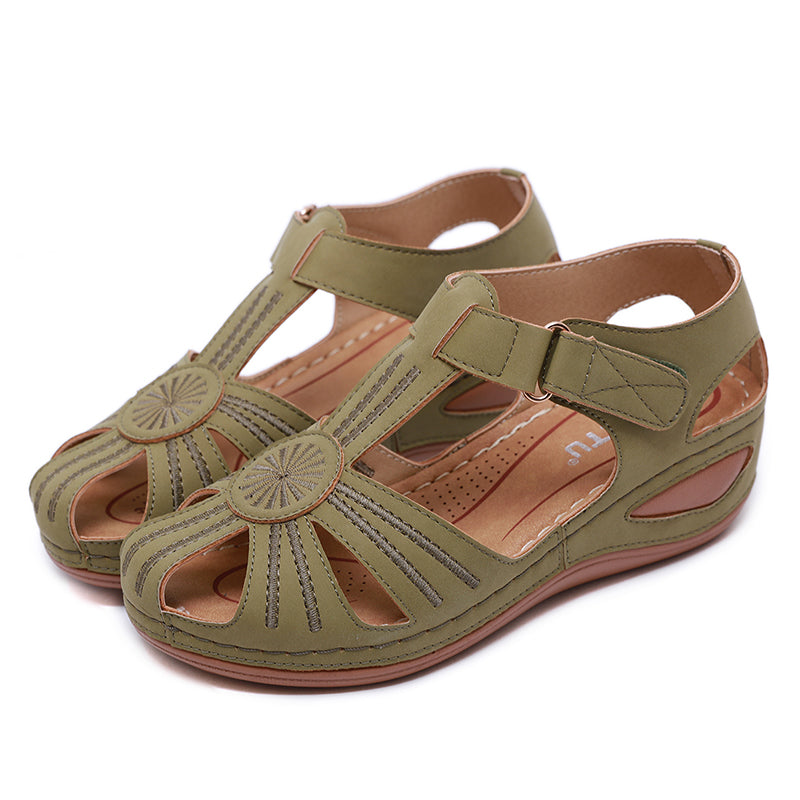 Women's Splicing Casual Sandals-SIKETU