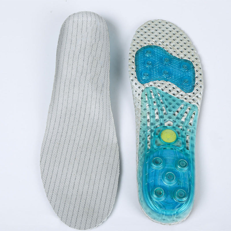 Spring Cushioning Shock Absorption Insoles