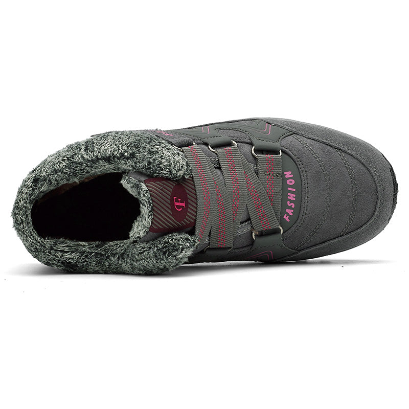 Women Non-Slip Hook Loop Casual Ankle Boots