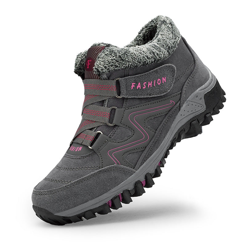Women Non-Slip Hook Loop Casual Ankle Boots