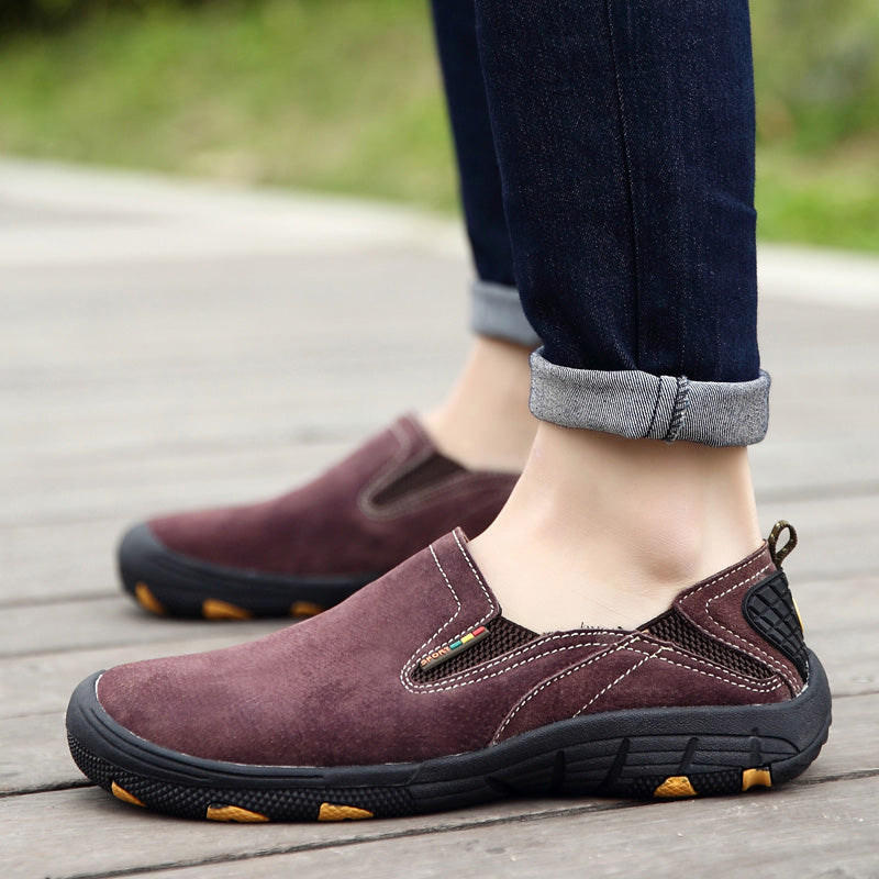 Outdoor Hiking Leather Shoes