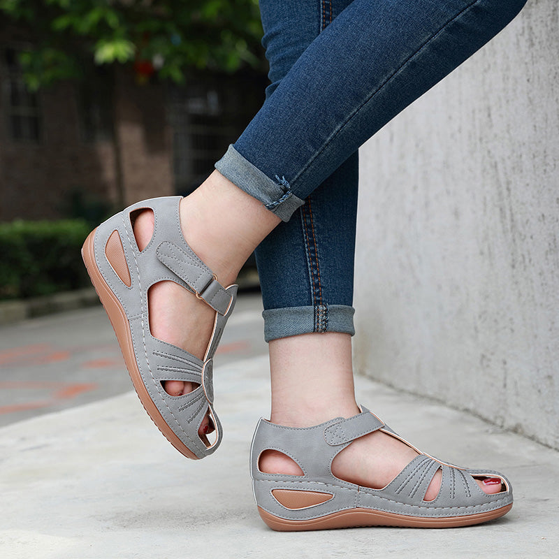Women's Splicing Casual Sandals-SIKETU