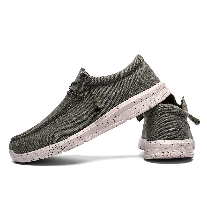 Men's Non Slip Canvas Loafers