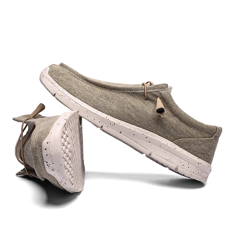 Men's Non Slip Canvas Loafers