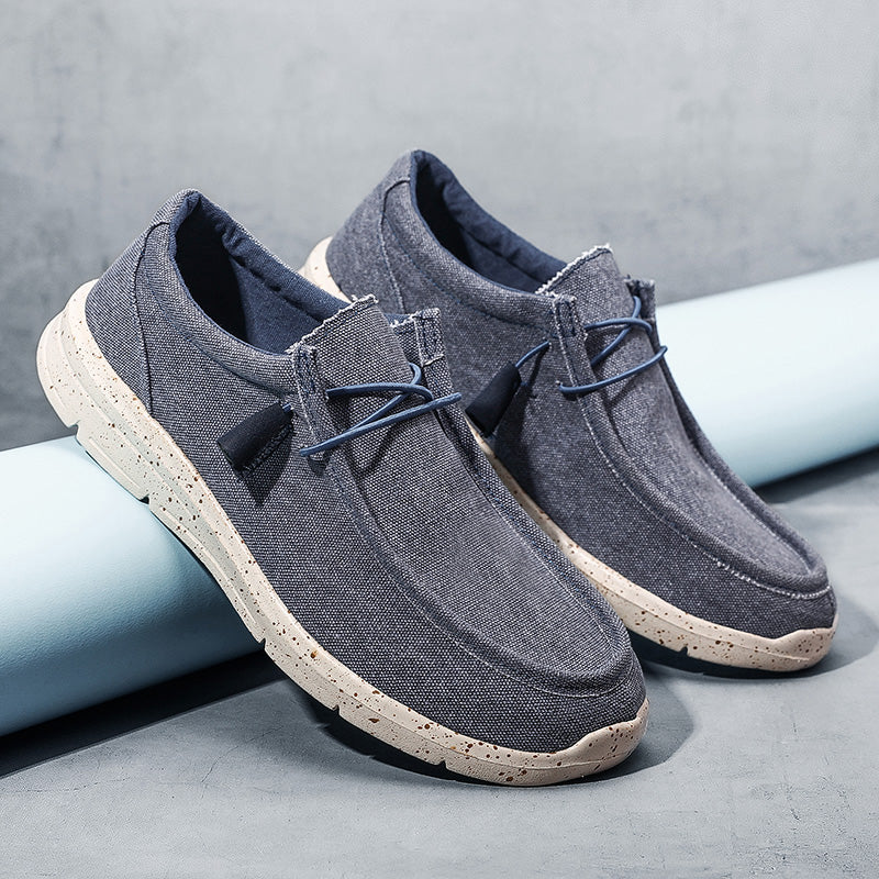 Men's Non Slip Canvas Loafers