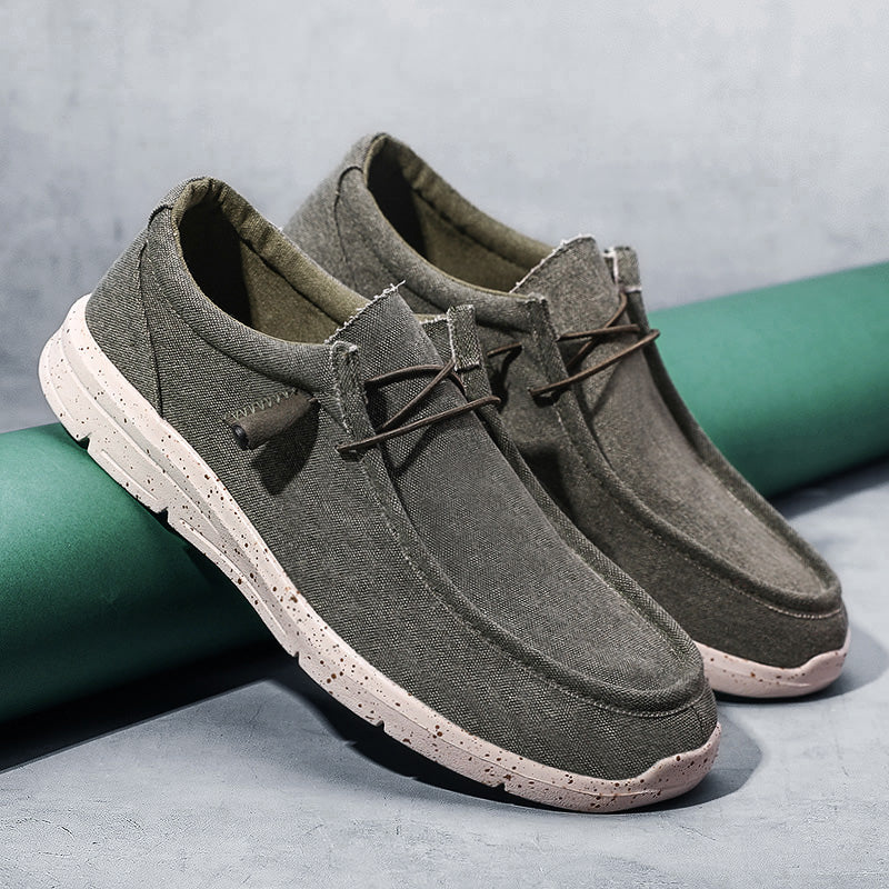 Men's Non Slip Canvas Loafers