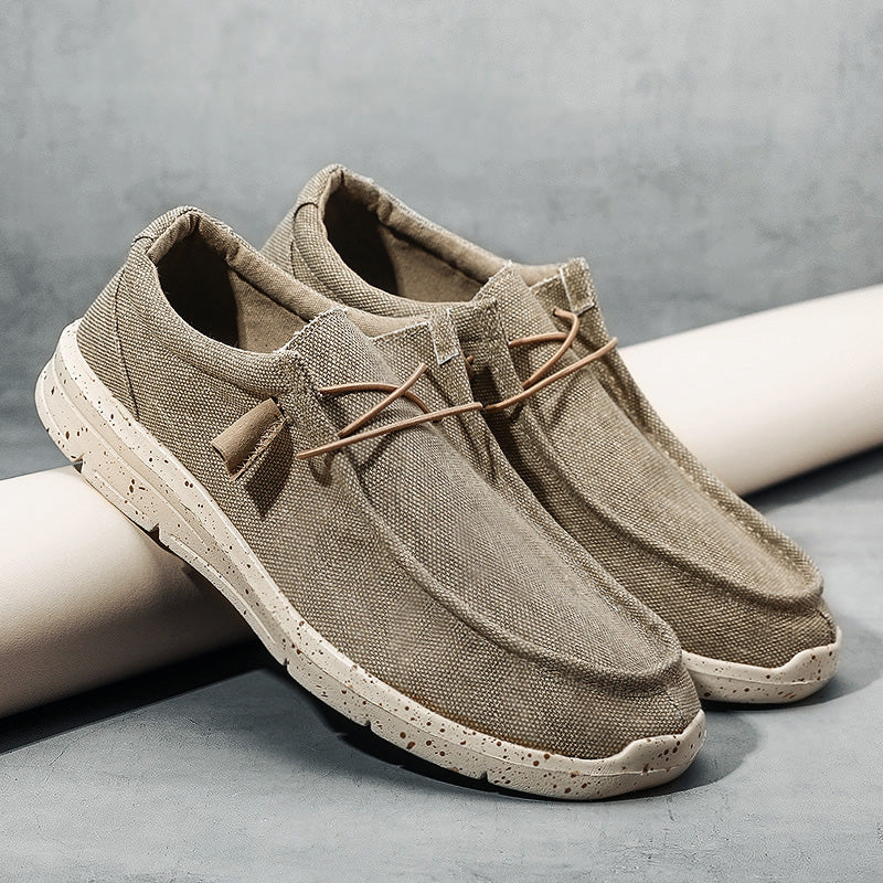 Men's Non Slip Canvas Loafers