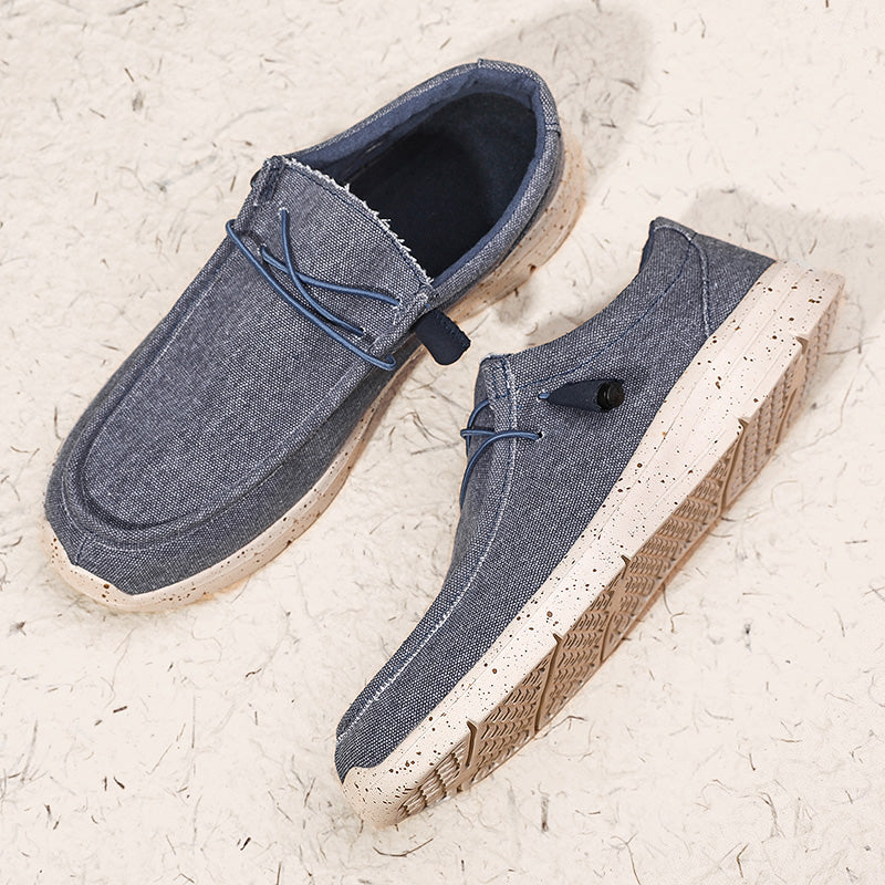 Men's Non Slip Canvas Loafers