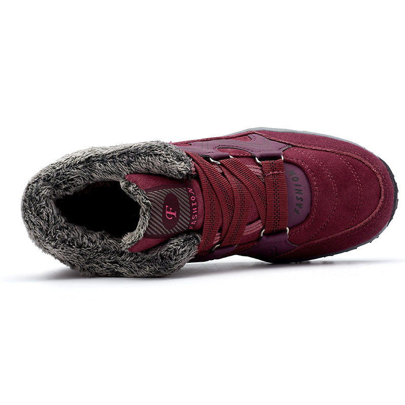 Women Non-Slip Hook Loop Casual Ankle Boots