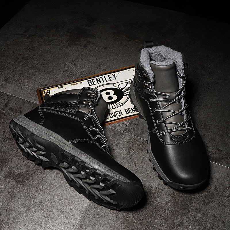Men's Fur Lined Hiking Boots