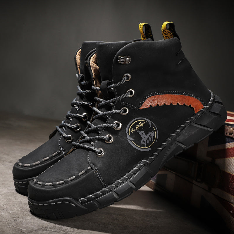 Men's Non Slip Hand Stitching Boots