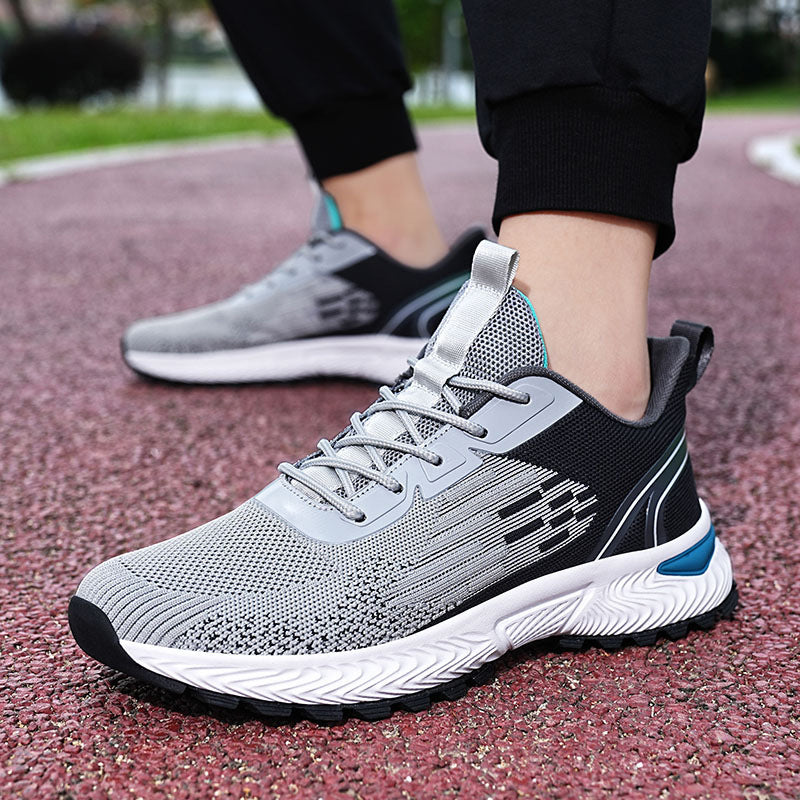 Cross Country Marathon Men's Running Shoes Gray