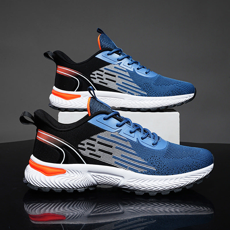 Cross Country Marathon Men's Running Shoes-Blue